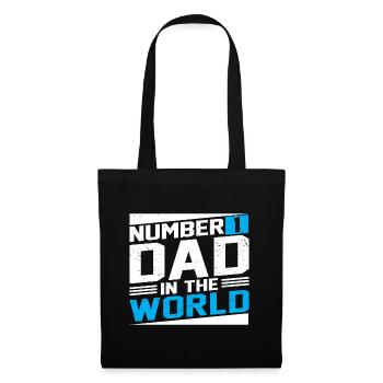 no1 dad of the world - Tote Bag - black - Front