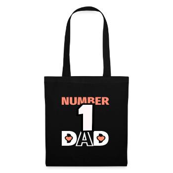 no1 dad of the world - Tote Bag - black - Front