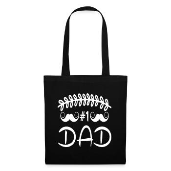no1 dad of the world - Tote Bag - black - Front