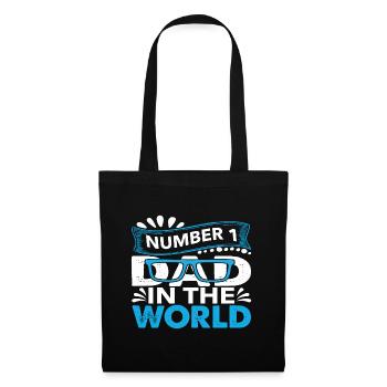no1 dad of the world - Tote Bag - black - Front