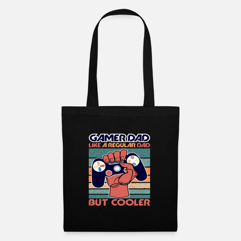 FATHER S DAY Gamer - Stoffbeutel - Schwarz