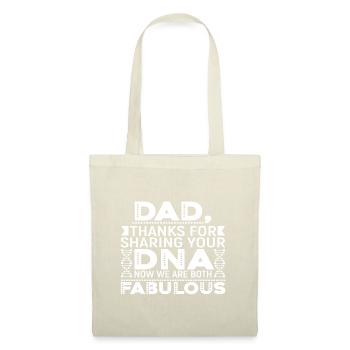 Funny Father's Day Gift Shape for Son and Daughter - Tote Bag - nature - Front