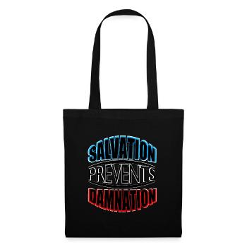 Salvation Prevents Damnation - Tote Bag - black - Front