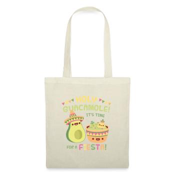 Niedliche Avocado Heilige Guacomole Cinco De Mayo Fiesta - Stoffbeutel - Natur - Vorne