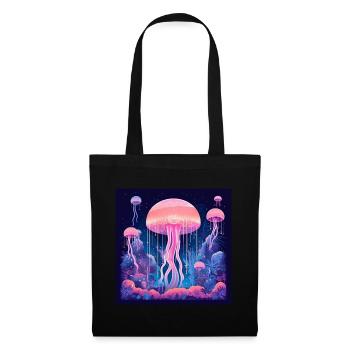 MEDUSE DESIGN KUNST - Stoffbeutel - Schwarz - Vorne