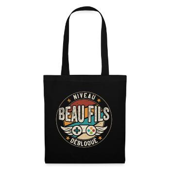 Niveau Beau-Fils Débloqué - Sac en tissu - noir - Devant