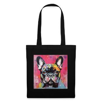 FRENCH BULLDOG STREET ART - Tote Bag - black - Front