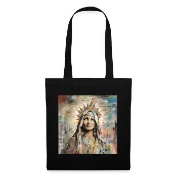 THE VIRGIN MARY STREET ART - Tote Bag - black - Front