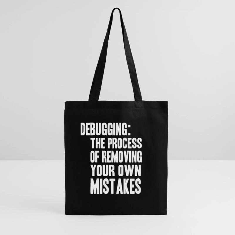 debugging process Stoffbeutel