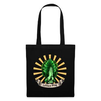 Lettuce Pray - Tote Bag - black - Front