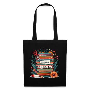Handmade Cards Scrapbooking Crafts - Tote Bag - black - Front