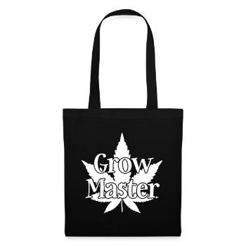 Grow Master - Cannabis - Marijuana - Marihuana - Stoffbeutel - Schwarz - Vorne