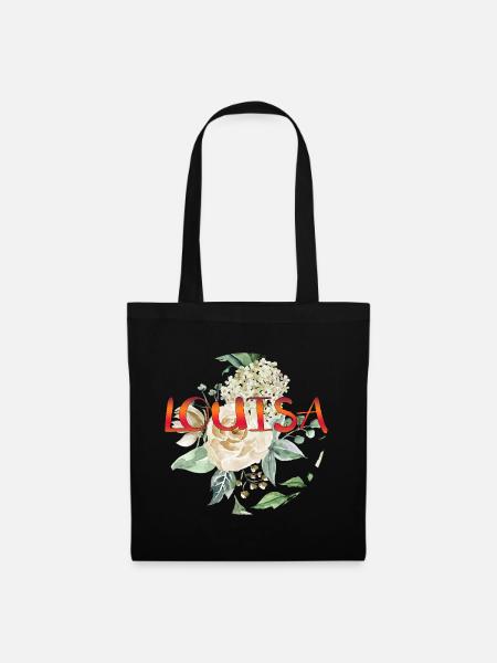 Louisa - Stoffbeutel - Schwarz