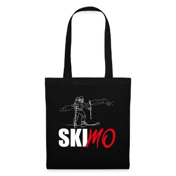 SKIMO Ski Mountaineering Ski Tours - Tote Bag - black - Front
