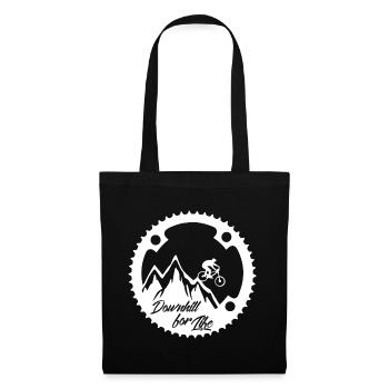 VTT - Downhill for Life - Sac en tissu - noir - Devant