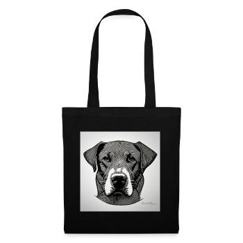 Labrador design for dog lovers - Tote Bag - black - Front