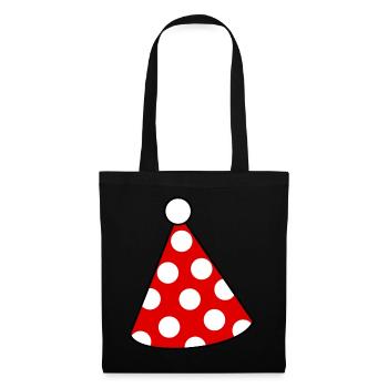 Birthday Party Hat Fun Celebration Party Hat Party Hat - Tote Bag - black - Front