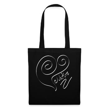 A heart for nature - Tote Bag - black - Front