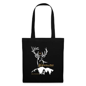 Hunter Gift Waidmannsheil-Jagen est la conservation de la nature - Sac en tissu - noir - Devant