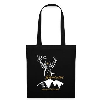 Hunter Gift Waidmannsheil-Jagen est la conservation de la nature - Sac en tissu - noir - Devant