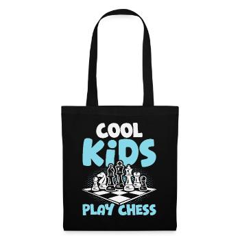 Chess Player Cool Kids Play Chess - Tote Bag - black - Front