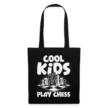 Chess Player Cool Kids Play Chess - Tote Bag - black - Front
