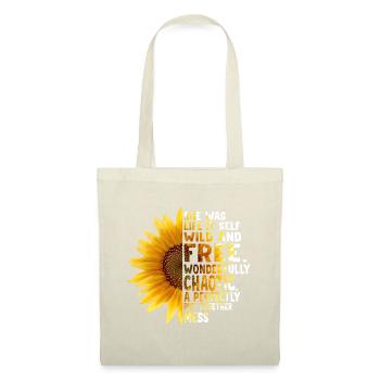 La vie sauvage et gratuite merveilleusement graphique - Sac en tissu - nature - Devant