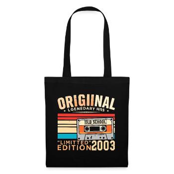 Original 2003, Legendary since 2003 Vintage 2003 - Tote Bag - black - Front