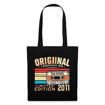 Original 2011, Legendary since 2011 Vintage 2011 - Tote Bag - black - Front