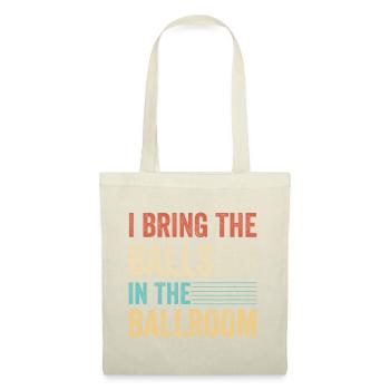 Dancing Slogan Ballroom Couple Dance Dance Floor - Tote Bag - nature - Front