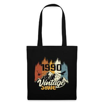 Geburtstag Legenden wurden im Juni 1990 geboren - Stoffbeutel - Schwarz - Vorne