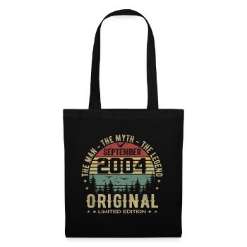 Original Birthday 2004 - September 2004 Gift - Tote Bag - black - Front