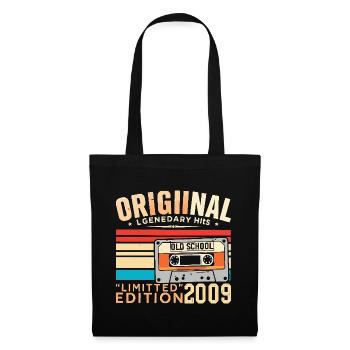 Original 2009, Legendary since 2009 Vintage 2009 - Tote Bag - black - Front