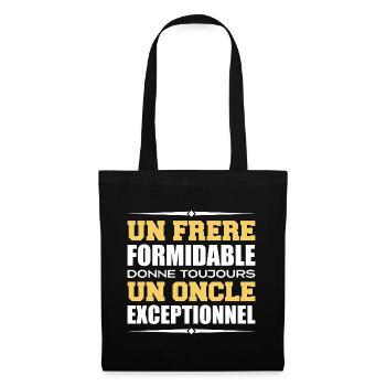 un Oncle exceptionnel cadeau pour Frère - Sac en tissu - noir - Devant
