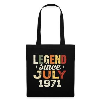 July 1971 Birthday Gift July 1971 Birthday - Tote Bag - black - Front