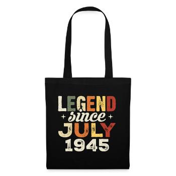July 1945 Birthday Gift July 1945 Birthday - Tote Bag - black - Front