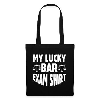 My luck at the bar exam - Tote Bag - black - Front
