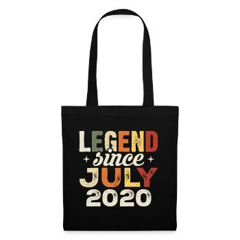 Juli 2020 Geburtstagsgeschenk Juli 2020 Geburtstag - Stoffbeutel - Schwarz - Vorne