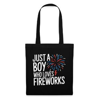 Pyrotechnics Fireworks Pyrotechnics - Tote Bag - black - Front