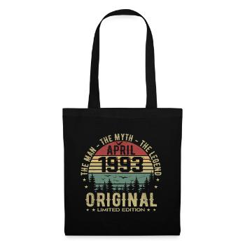 April 1993. 32nd Anniversary Gift April 1993 - Tote Bag - black - Front