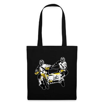 Sidecarcross - Sidecar Moto Cross - Tote Bag - black - Front