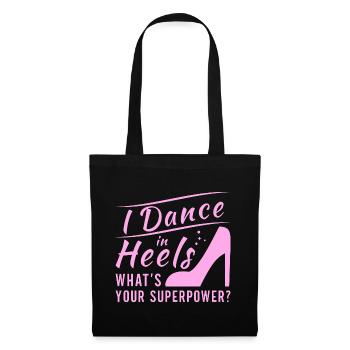 Formation en danse Ballroom Danse de couple - Sac en tissu - noir - Devant