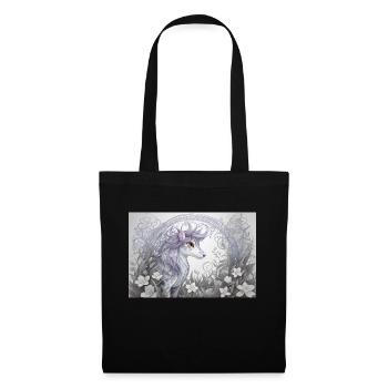 Animal mystique 16 - Sac en tissu - noir - Devant