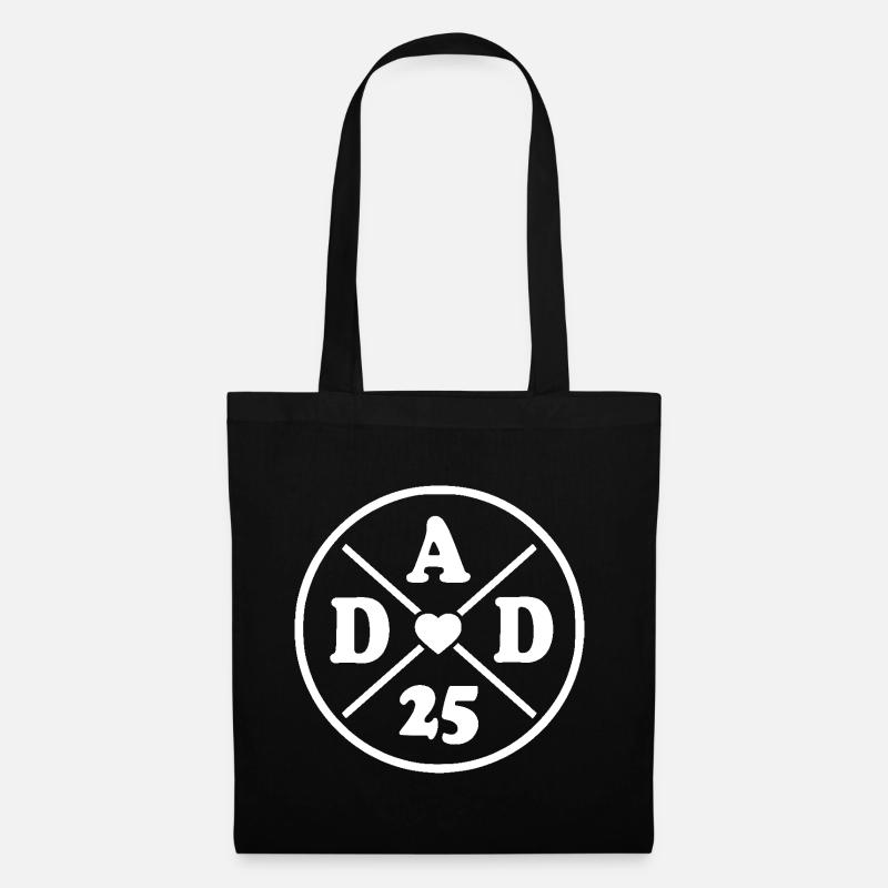 Dad 2025 - Stoffbeutel - Schwarz