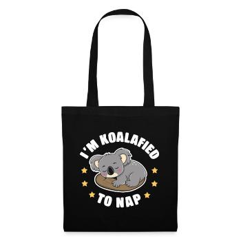 Koala Koala Koala Bear Animal - Tote Bag - black - Front