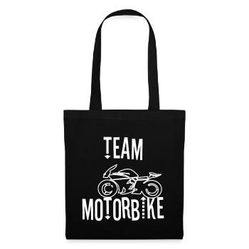 Equipe Moto - Sac en tissu - noir - Devant