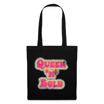 Queer 'n' Bold Rainbow Vintage - Tote Bag - black - Front
