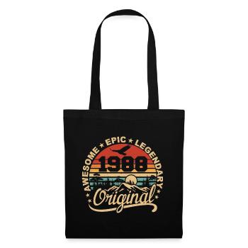 Original 1988 Retro 1988 Birthday Gift - Tote Bag - black - Front