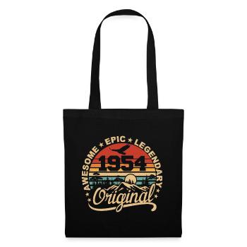 Original 1954 Birthday Gift 1954 Retro 1954 - Tote Bag - black - Front