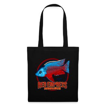 Buntbarsch Red Empress Malawi Aquarium Zierfisch - Stoffbeutel - Schwarz - Vorne